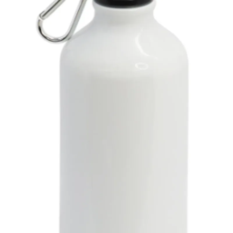Squeeze de Alumínio Branco Tampa Mosquetão - 500ml-gallery